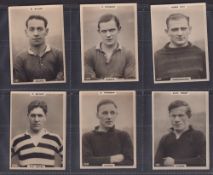 Cigarette cards, Phillips, Footballers (Large size, all Black oval design back) 26 cards, all