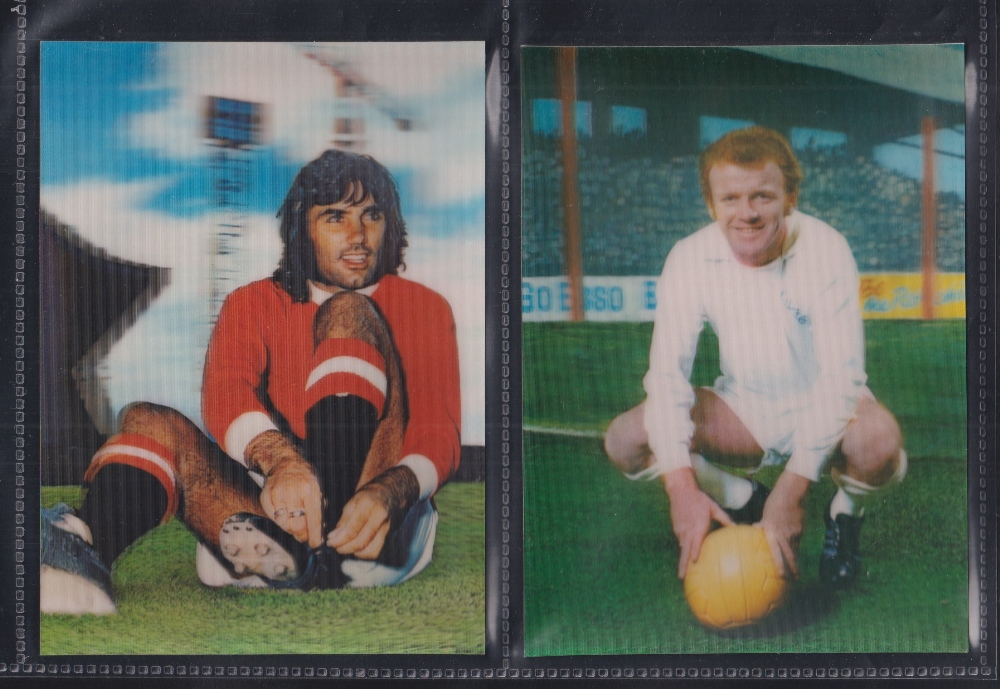 Trade cards, Football, The Sun 3d Gallery of Football Stars, set P50 lenticular cards. Including - Image 3 of 6