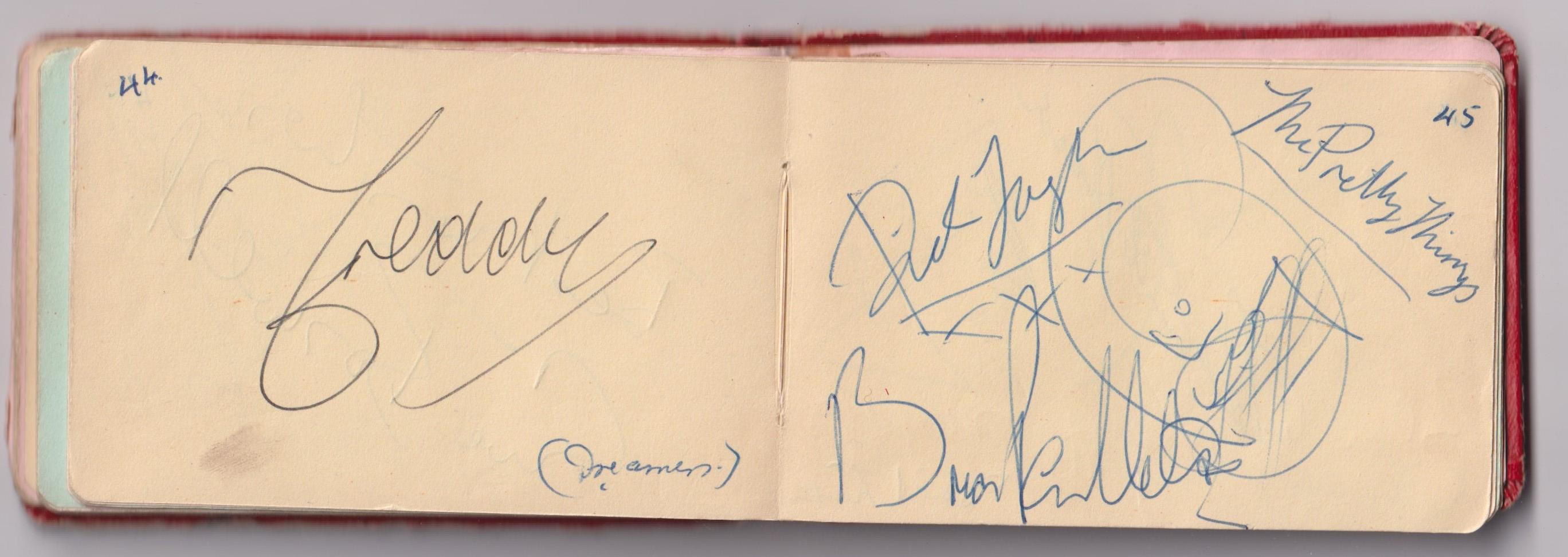 Autographs, a small autograph book belonging to a lady who worked in Heathrow Airport during the - Image 3 of 4