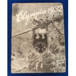 Olympics, Cigarette card album, Los Angeles Olympics 1932, Reemsta Cigarette card album published in
