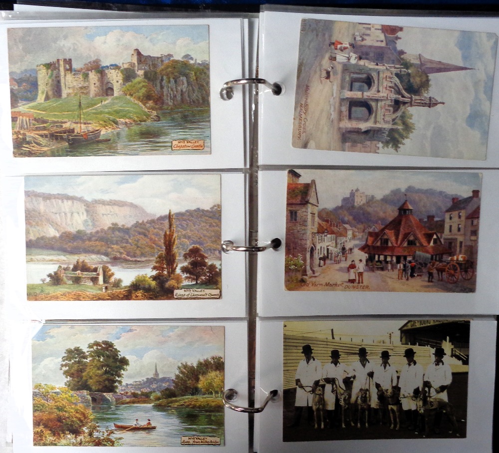 Postcards, A.R. Quinton, a selection of 50+ cards to include Halls, Village Crosses, Cottage - Image 2 of 2