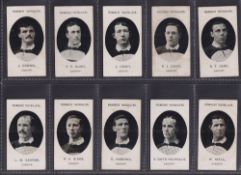 Cigarette cards, Taddy, Prominent Footballers, no Footnote, Cardiff, (set, 15 cards) (fair/vg)