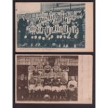 Football postcards, five printed cards, all published by Tuck, New Brompton Team Group 1902/03,