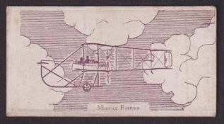 Cigarette card, Finlay & Co, World's Aircraft, type card, no 13 (gd) (1)