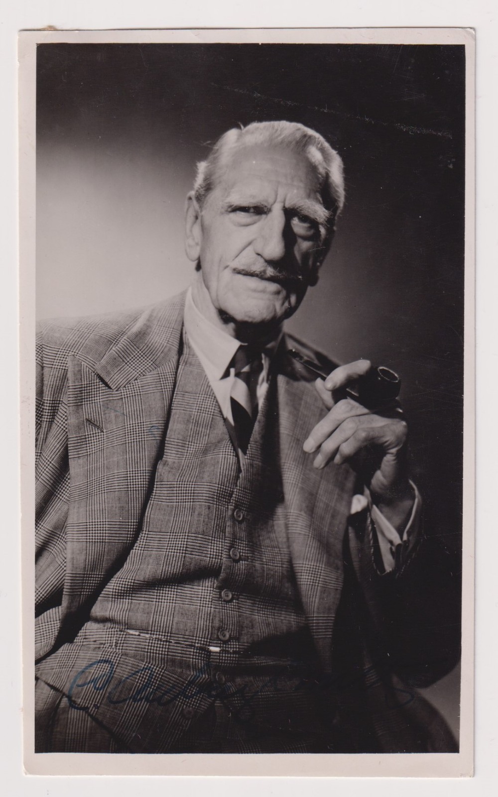 Autograph, Sir Charles Aubrey Smith (1863-1948), England cricket Captain (South Africa 1889) and