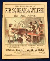 Collectables, Sheet Music, illustrated to cover with image from The Adventures of Pip, Squeak &