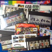 Stamps, GB QEII presentation packs, 17 to include Iron Maiden & Rolling Stones, together with 11