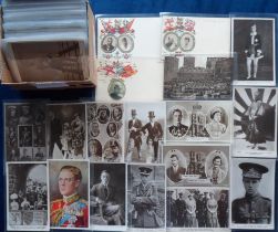 Postcards, Royalty, a good collection of approx. 100 cards, the majority UK Royalty, with strength