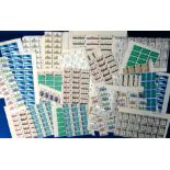 Stamps, GB QEII collection of pre-decimal stamps in part sheets to include Ships, Investiture, PO