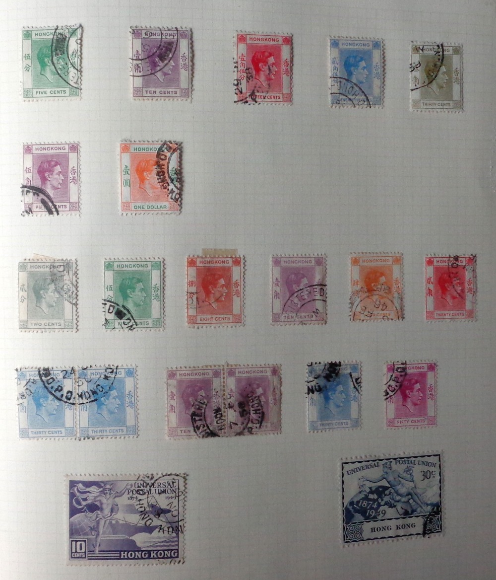 Stamps, GB and Commonwealth collection housed in a Favourite album to include 1d black, KJ, 1d - Image 4 of 5