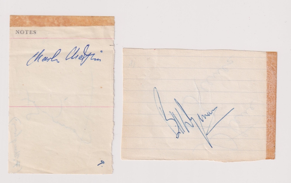 Autographs, a small autograph book belonging to a lady who worked in Heathrow Airport during the - Image 4 of 4