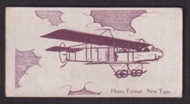 Cigarette card, Finlay & Co, World's Aircraft, type card, no 28 (gd) (1)