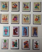 Stamps, Poland mint and used collection 1969-1984 housed in 3 hingeless Lindner albums, roughly