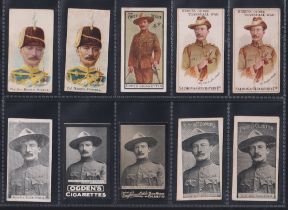 Cigarette cards, Scouting, 20 type cards all depicting Baden Powell, includes ERB Boer War PAM,