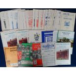 Football programmes, Slough Town, home & away collection, approx. 130 programmes, mostly 1960's/80'