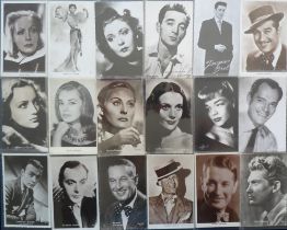Postcards, Cinema, a selection of approx. 35 cinema stars and entertainers inc. Josephine Baker,