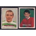 Trade cards, Football, A&BC Footballers Pin Ups (Scottish issue), set 28 postcard sized Posters (