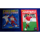 Trade card sticker albums, Football, 2 completed Albums, Panini Morocco Edition Football 1999/2000 &