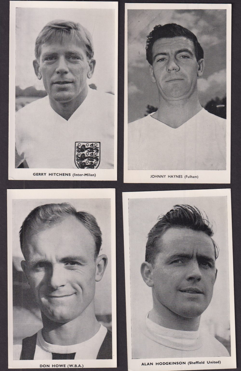 Trade cards, Quaker Oats, World Cup Football Stars (1962), 'P' size (set, 20 cards) (most with - Image 5 of 10