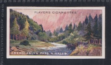 Cigarette cards, Player's, Gems of British Scenery type card no. 19, scarce black back version (vg)
