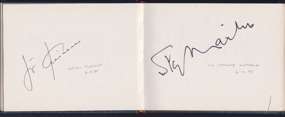 Sporting autographs, an autograph album containing 100+ original autographs with stars from - Image 6 of 7