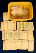Tobacco silks, Kensitas Silk Flowers, all small size x 139 with original card folders. 29 folders