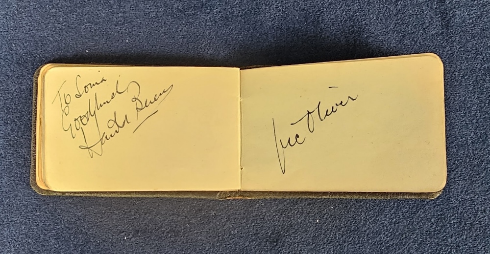 Autograph Book, 1940s Entertainment 40+ signatures to include Adrian Boult, Richard Attenborough, - Image 3 of 6