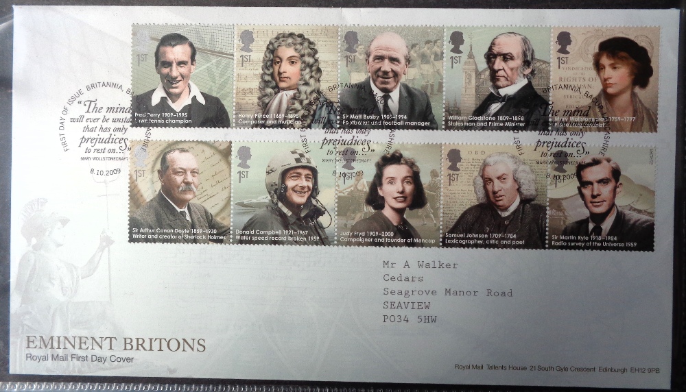 Stamps, GB QEII collection of first day covers housed in 5 albums 1999-2007, includes 5 packs of - Image 3 of 4