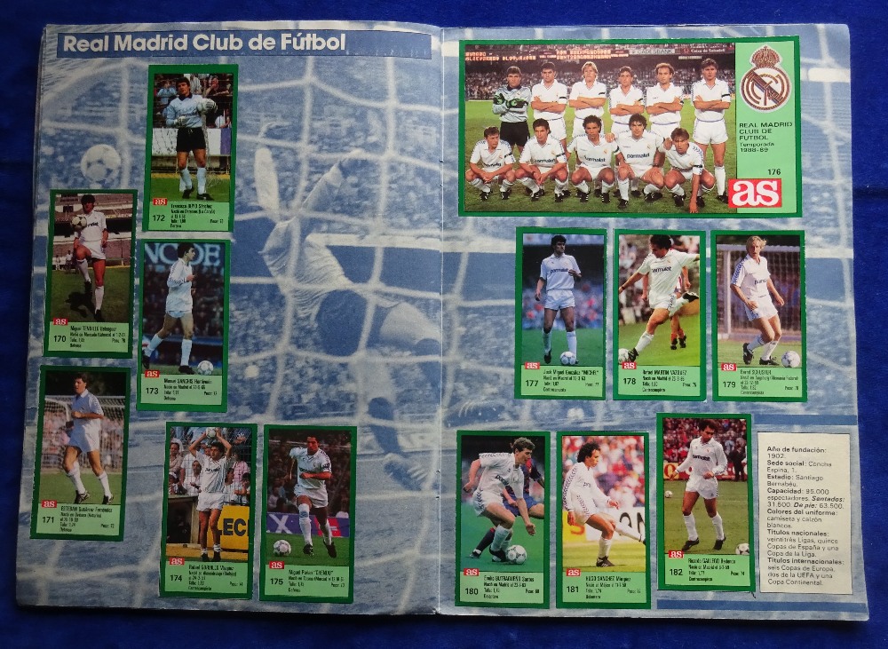 Trade card sticker albums, Football, 3 completed Sticker Albums, all Spanish League, issued by Libro - Bild 5 aus 6