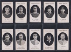 Cigarette cards, Taddy, Prominent Footballers (With Footnote), 18 cards, Aston Villa (6),
