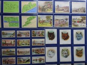 Cigarette cards, Player's, 5 sets, Cats, Characters from Fiction (includes Sherlock Holmes),