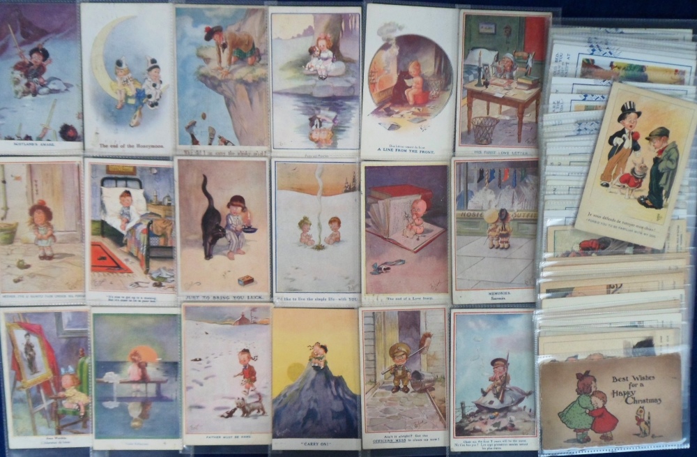 Postcards, Comic, a collection of 95 cards to include Gilson Comic Children (62), Mich (13), Jack - Image 3 of 3