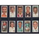 Trade cards, Kane Products Ltd, 2 sets, International Football Stars & Football Clubs & Colours (