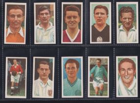 Trade cards, Kane Products Ltd, 2 sets, International Football Stars & Football Clubs & Colours (