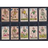 Trade cards, Football, A J Donaldson, Sports Favourites, 40 cards all Football subjects, includes 10