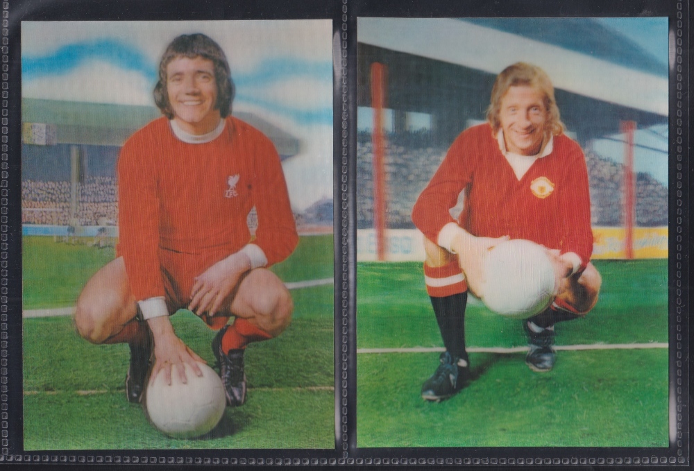 Trade cards, Football, The Sun 3d Gallery of Football Stars, set P50 lenticular cards. Including - Image 5 of 6