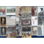 Postcards, Sport, a sporting mix of approx. 43 cards and 2 photographs of various sports, inc.