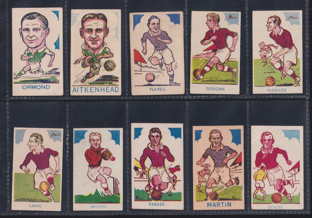 Trade cards, Football, A J Donaldson, Sports Favourites, 40 cards all Football subjects, includes 10 - Image 5 of 8