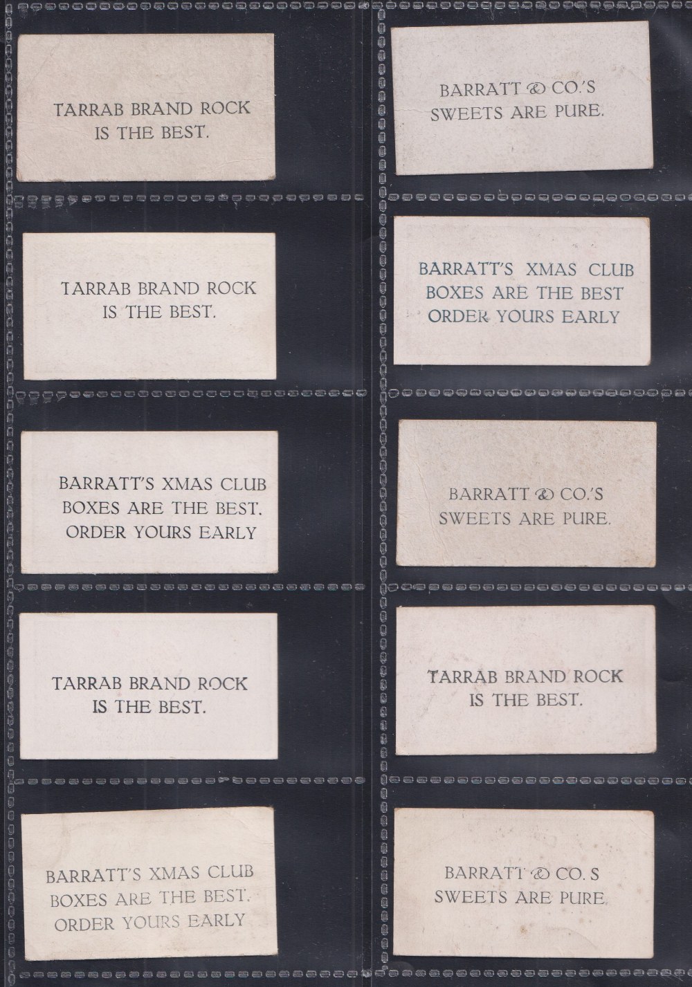 Trade cards, Barratt's, Football Stars (Hand-coloured), ten cards, Syd Puddefoot Blackburn Rovers, - Image 2 of 2