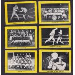 Trade cards, M.M. Frame, Sports Aces, 40 different cards, 6 'L' size, nos 2, 3, 4, 6, 7 & 8, and