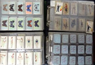 Cigarette cards, Large collection of Wills part sets and odds contained in 12 modern albums, many