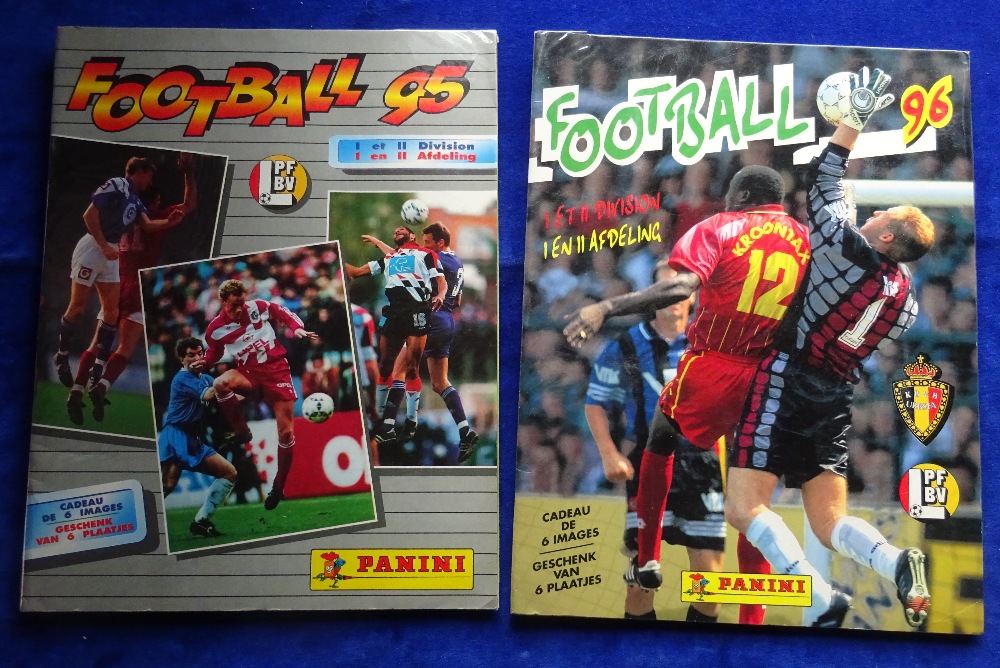 Trade card sticker albums, Football, 6 completed Panini Albums, all Belgian League, Football 93, 94, - Image 4 of 5