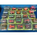 Model Farm Vehicles, a selection of 45 boxed Hachette Partworks farm vehicles to include Willys-