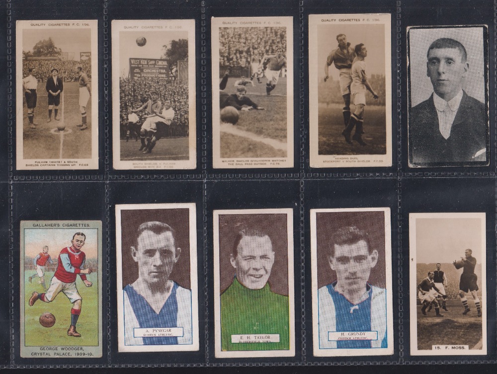 Cigarette cards, Football, mixture of 54 cards including Taddy Prominent Footballers (4), Cope Clips - Image 5 of 12