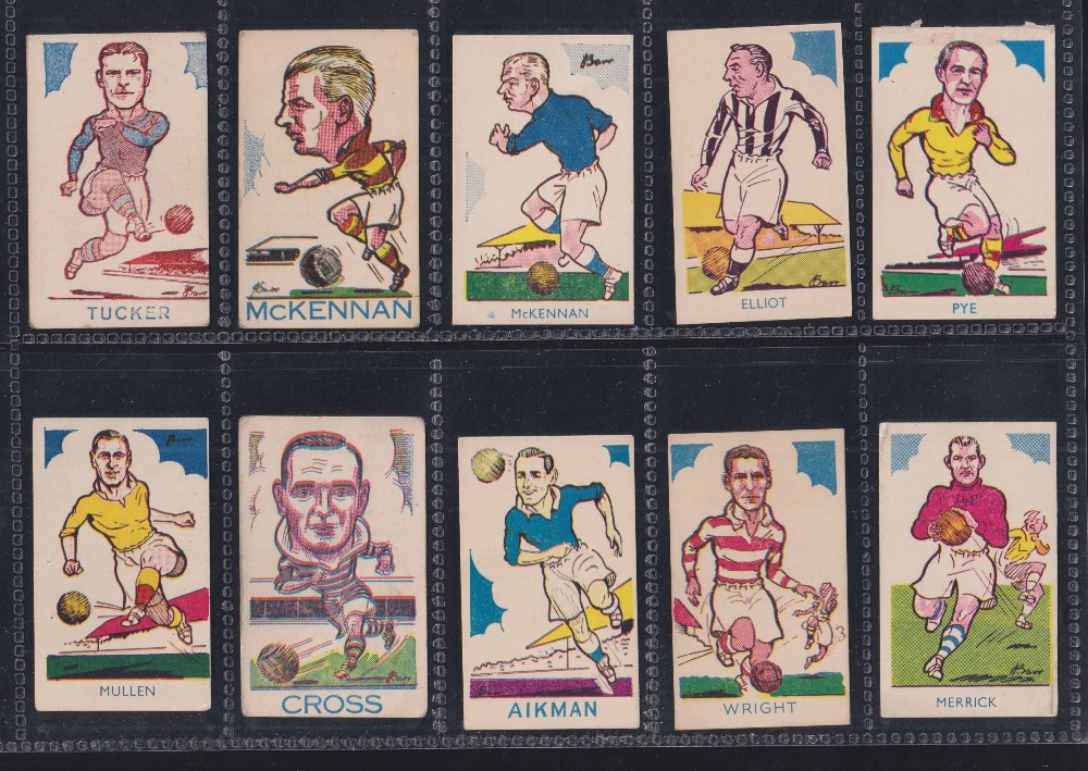 Trade cards, Football, A J Donaldson, Sports Favourites, 40 cards all Football subjects, includes 10 - Image 3 of 8