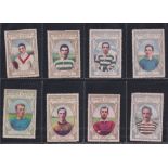 Trade cards, People's Journal, Famous Players Gallery (Scottish Footballers) 'M' paper stamp style