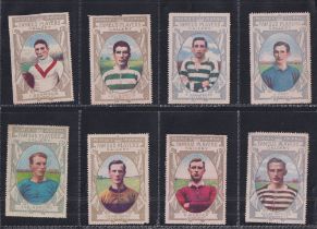 Trade cards, People's Journal, Famous Players Gallery (Scottish Footballers) 'M' paper stamp style