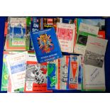 Football programmes, Big match selection, 100+, 1950's onwards inc. DWS Amsterdam v Manchester