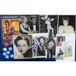 Entertainment, Film Memorabilia, a large qty. of items to include signed photos (Hayley Mills, Linda