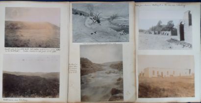 Photographs, Boer War, 33 images (loose and laid down) to include hospitals (internal and external